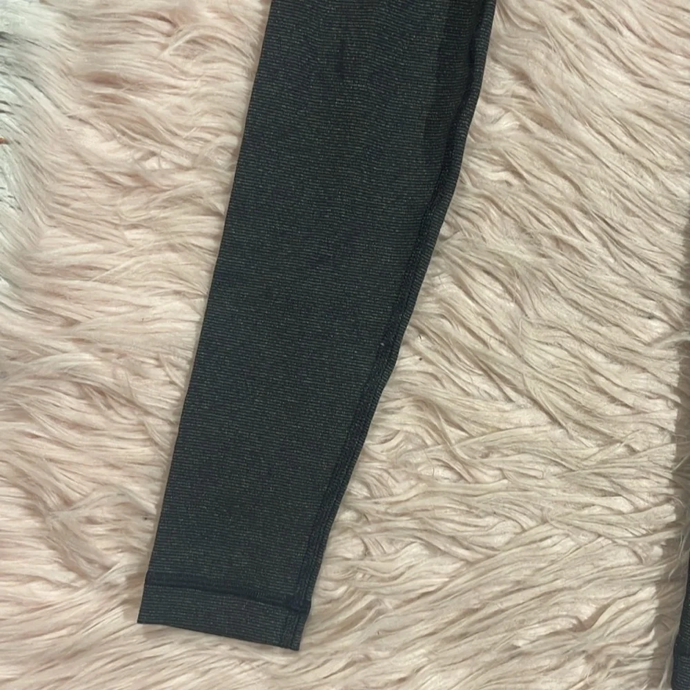 Lululemon Striped High Rise Luon Wunder Under Leggings